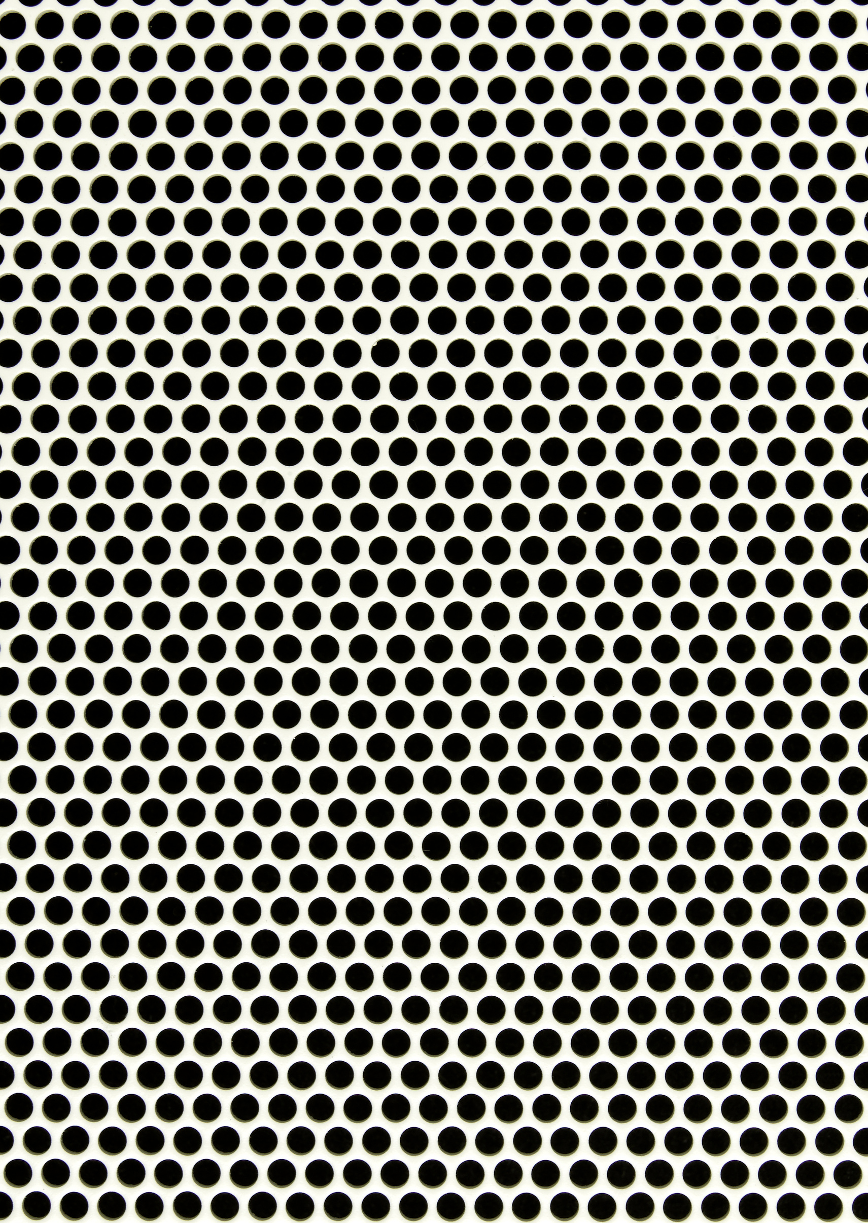 white steel mesh